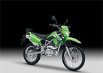 KLX125 Kawasaki 2012 - Fiche technique - Photo