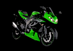 ZX-6R Kawasaki 2011 - Fiche technique - Photo