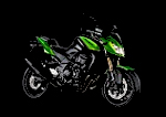 Z750R Kawasaki 2011 - Fiche technique - Photo