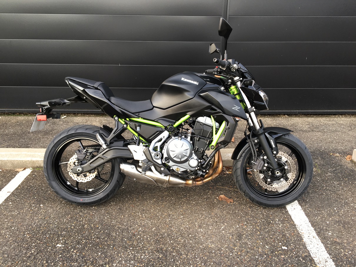 Kawasaki Z650 35KW A2 Roadster occasion Moto Pulsion