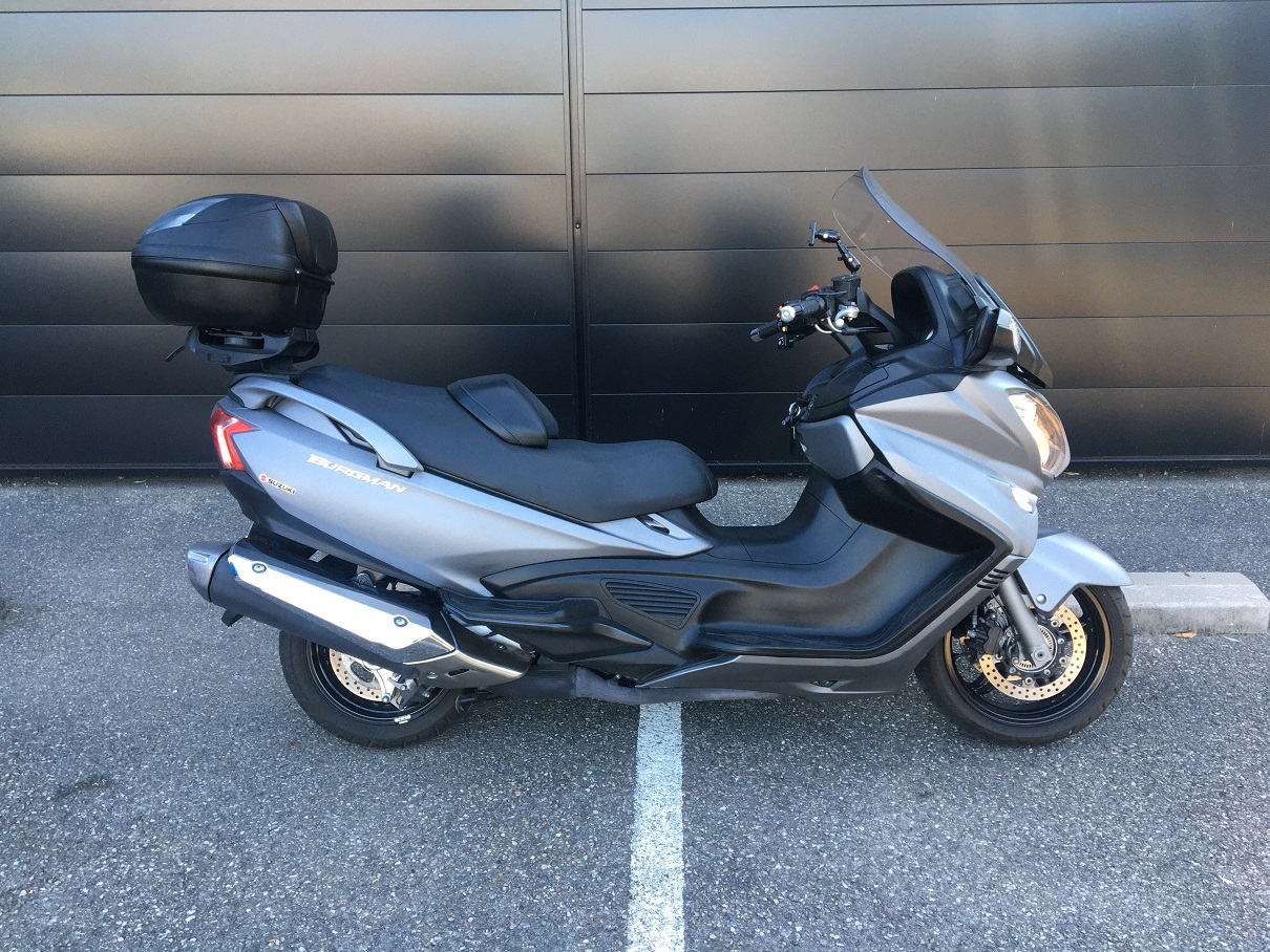 Suzuki BURGMAN 650 Scooter occasion Moto Pulsion concessionnaire moto exclusif Kawasaki en