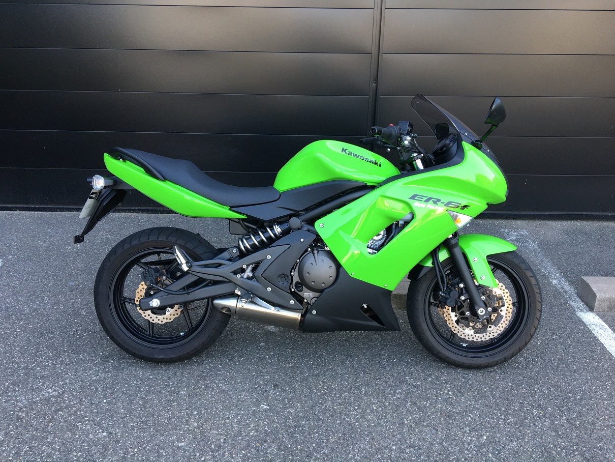 Kawasaki ER6F Routière occasion Moto Pulsion concessionnaire moto