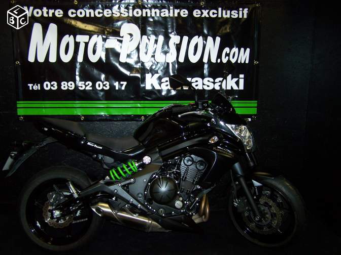 Kawasaki Er6n Abs 35kw Roadster Occasion Moto Pulsion