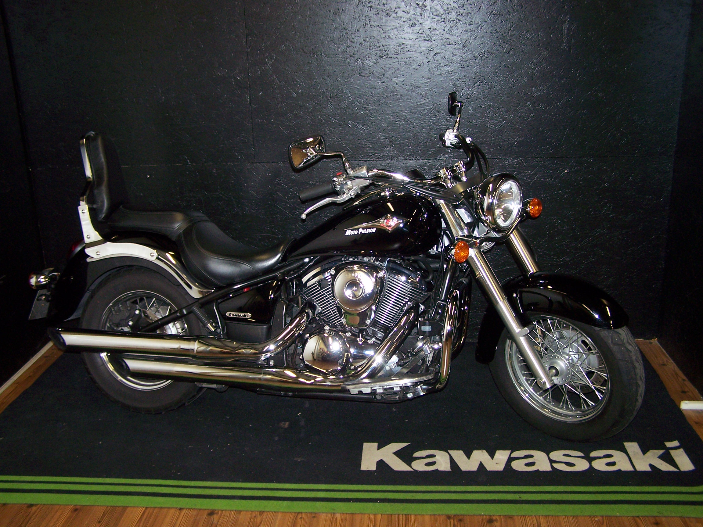 moto kawasaki custom occasion