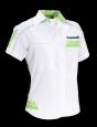 Afficher les informations détaillées Chemise Sport 2 femme blanche Kawasaki Kawasaki moto - Vêtements loisir Kawasaki moto